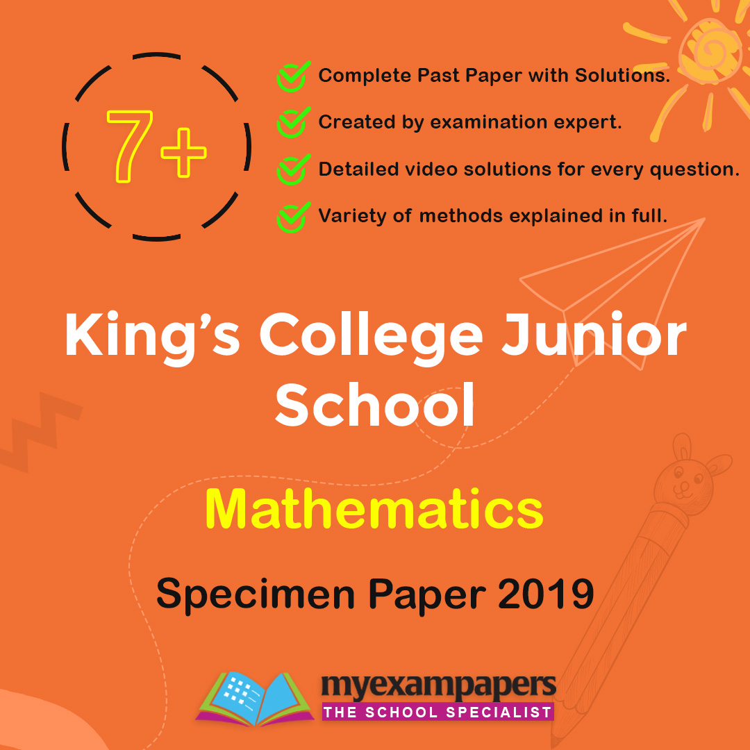 7+ King's College Junior School Mathematics