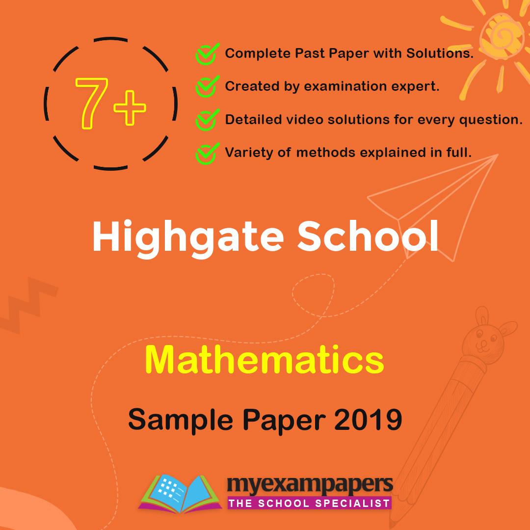 7+ Highgate School Mathematics