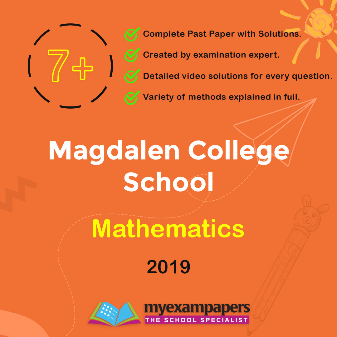 7+ Magdalen College School Mathematics