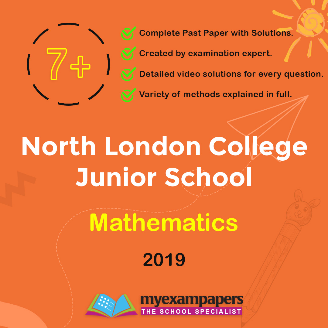 7+ North London College Junior School Maths 2