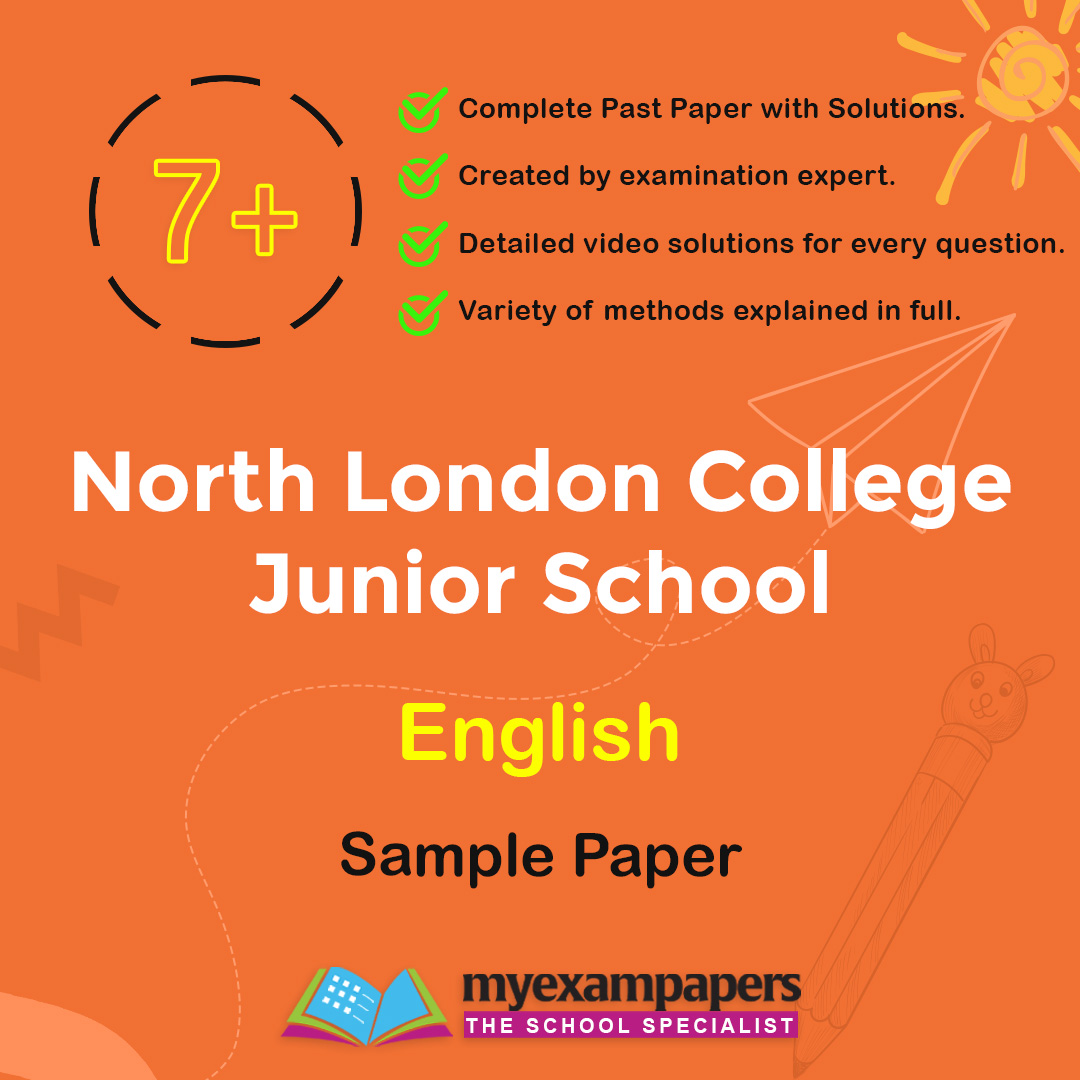 7+ North London Collegiate Junior School English Sample Paper