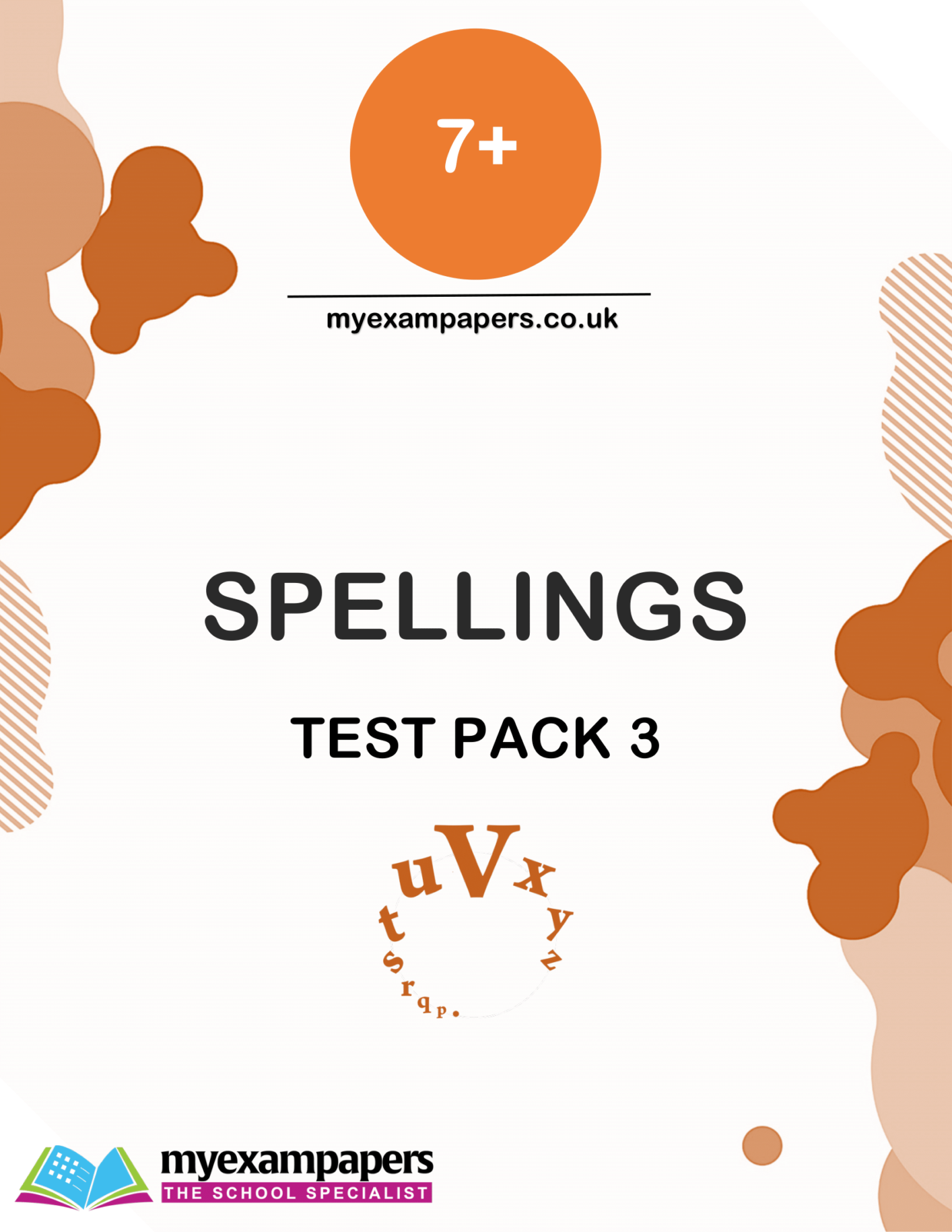 7+ Spelling | Test Pack 3