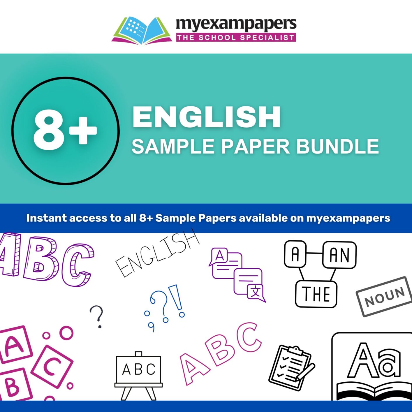 8 + English Bundle